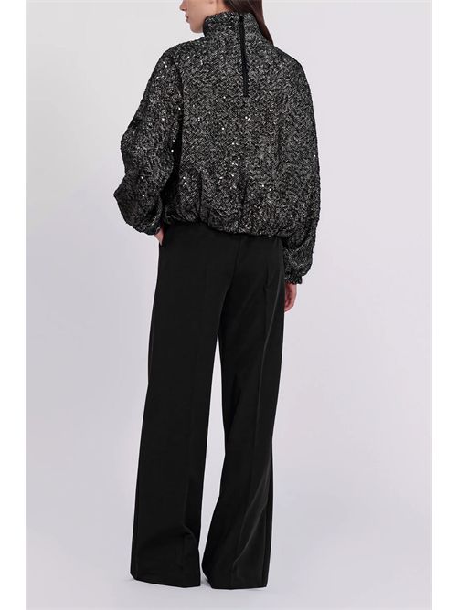 Giacca in tweed con paillettes ERMANNO FIRENZE | D49ED010EZ0MF06299249